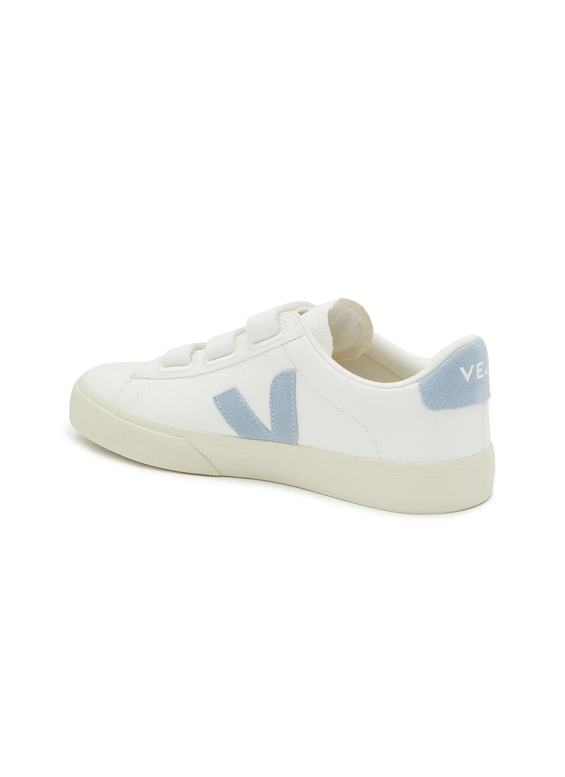 -----------VEJA ---- ------------ ----Recife Chromefree Leather Velcro Sneakers --