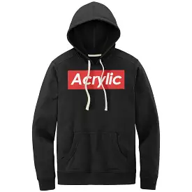 Acrylic Supreme-Themed Hoodie