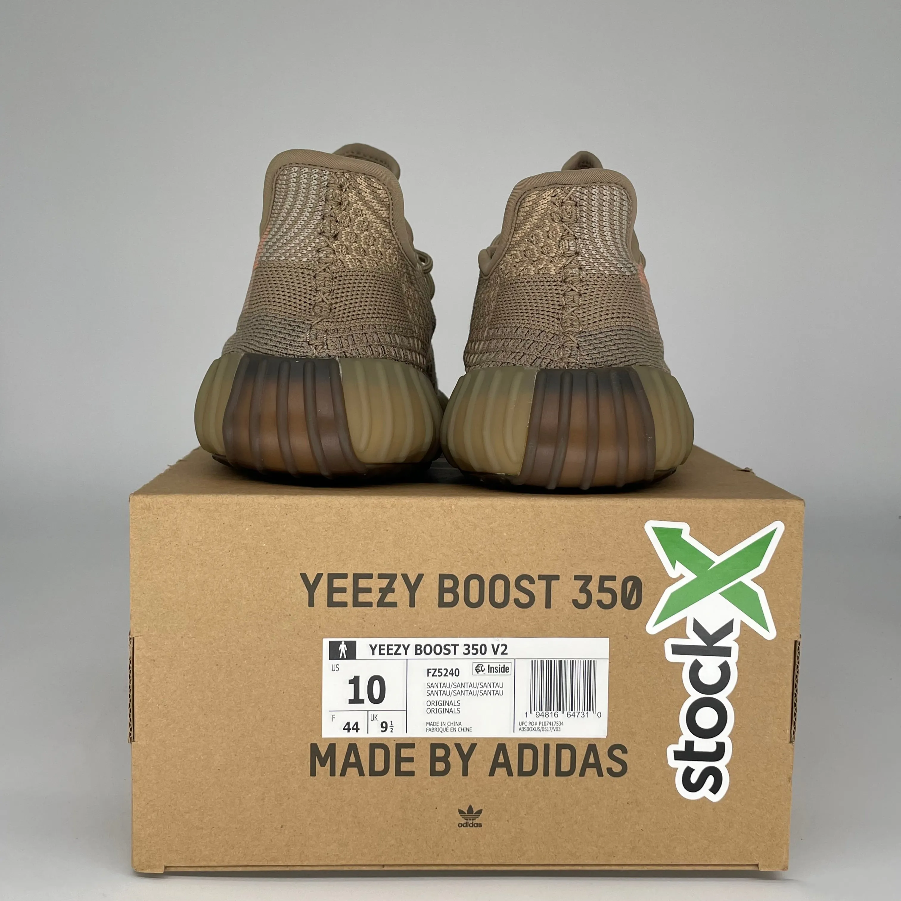 ADIDAS YEEZY 350 V2 SAND TAUPE SIZE 10 FZ5240