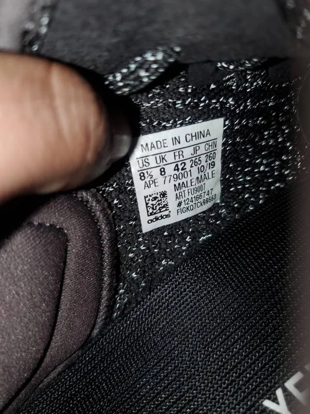 Adidas Yeezy Boost 350 V2 Static Black (Reflective)