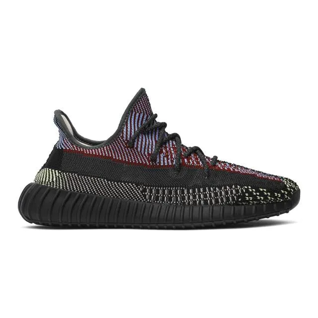 Adidas yeezy boost 350 v2 (yecheil non-reflective/ black/ yecheil/ yecheil/ yecheil) men us 8-13 fw5