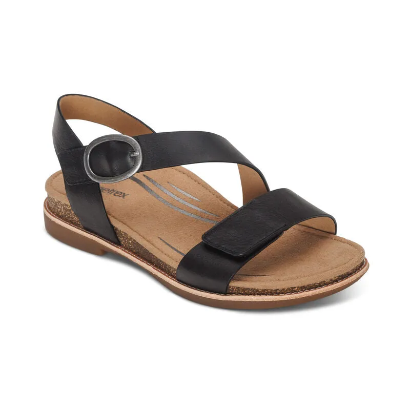 Aetrex Tamara Black Women's Sandal