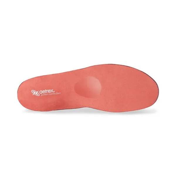 Aetrex Women’s Premium Memory Foam Posted Orthotics W/ Metatarsal Support