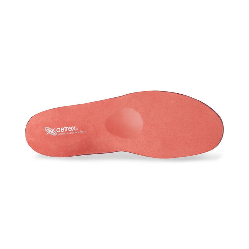 Aetrex Women's L2325W Premium Memory Foam Posted Orthotics W/ Metatarsal Support