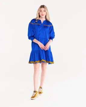 Alden Adair Charlotte Dress Cobalt