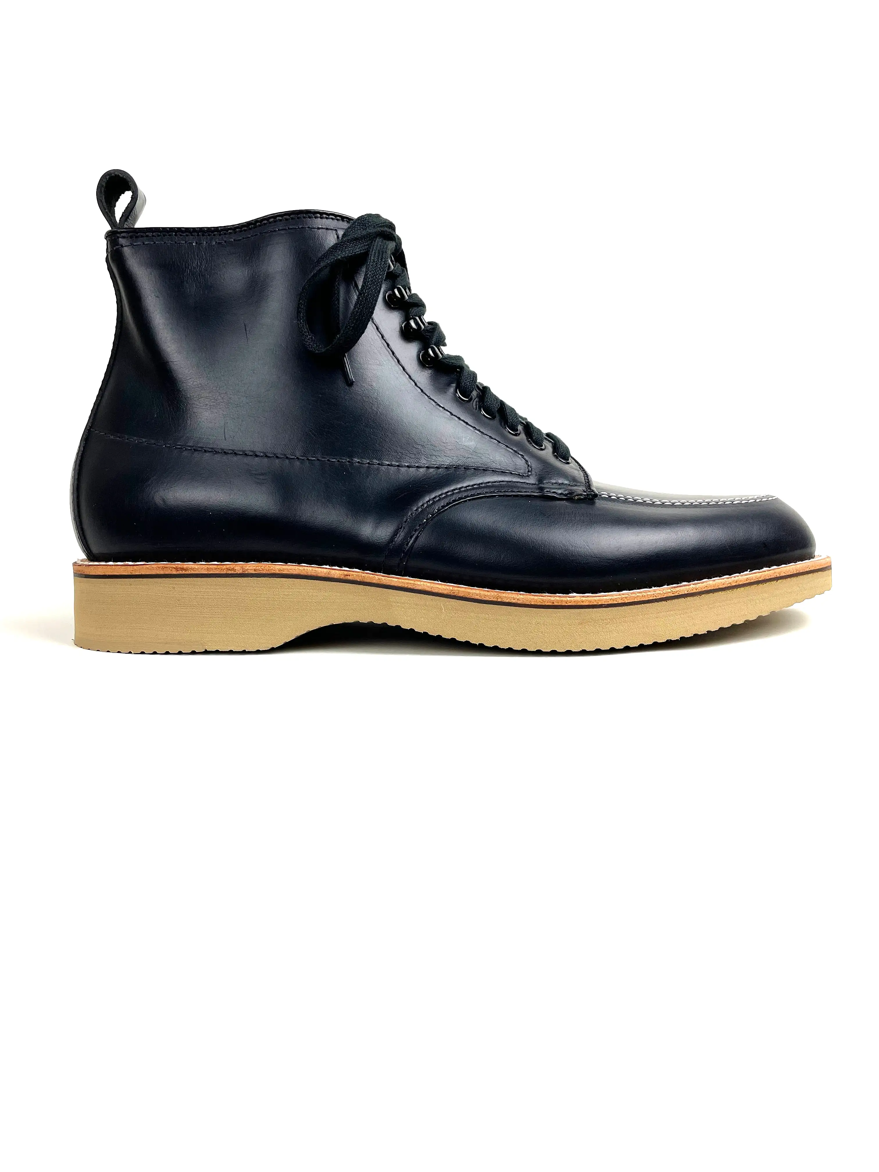 Alden Black 401 Wedge Indy Boot