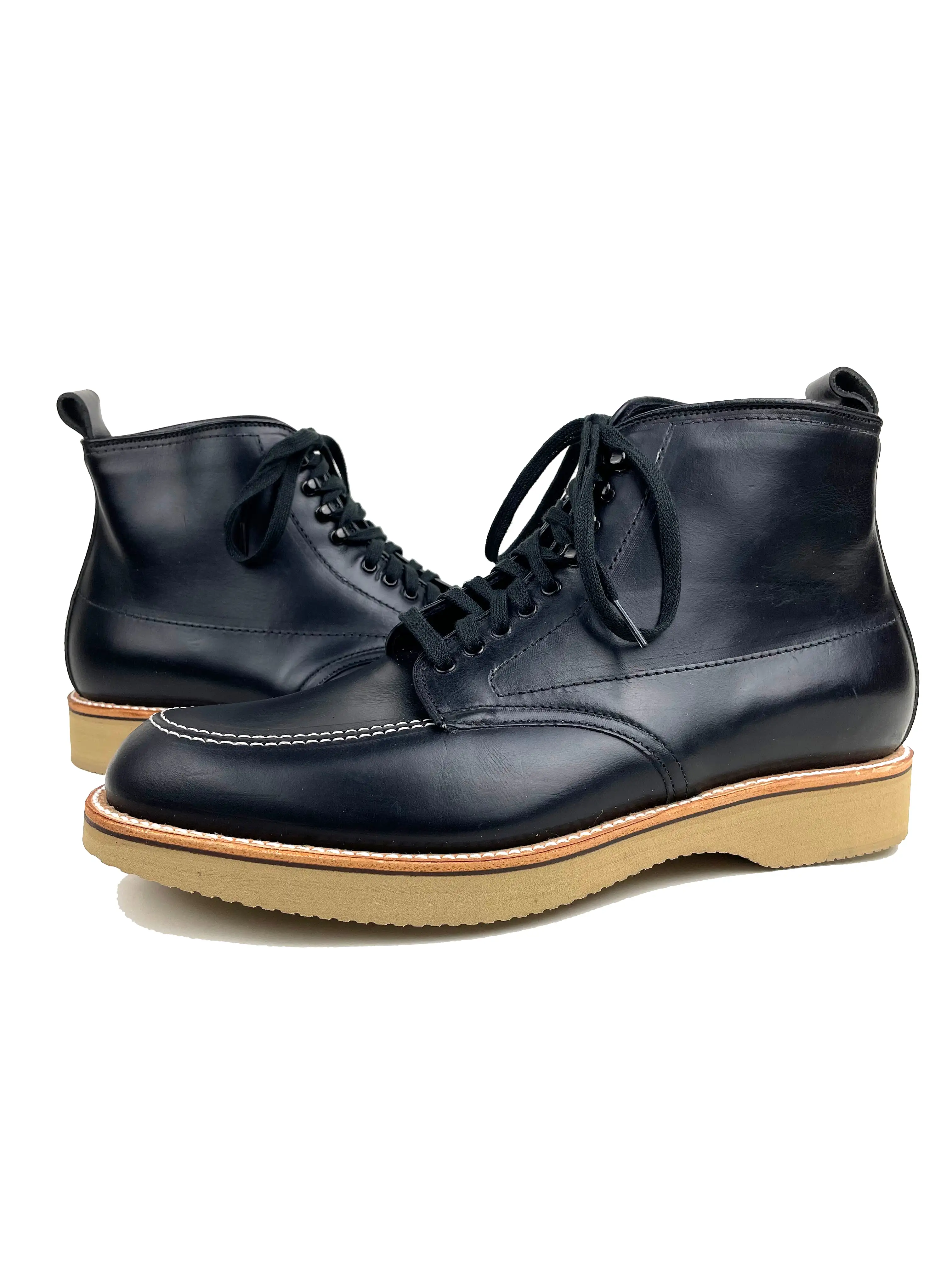 Alden Black 401 Wedge Indy Boot