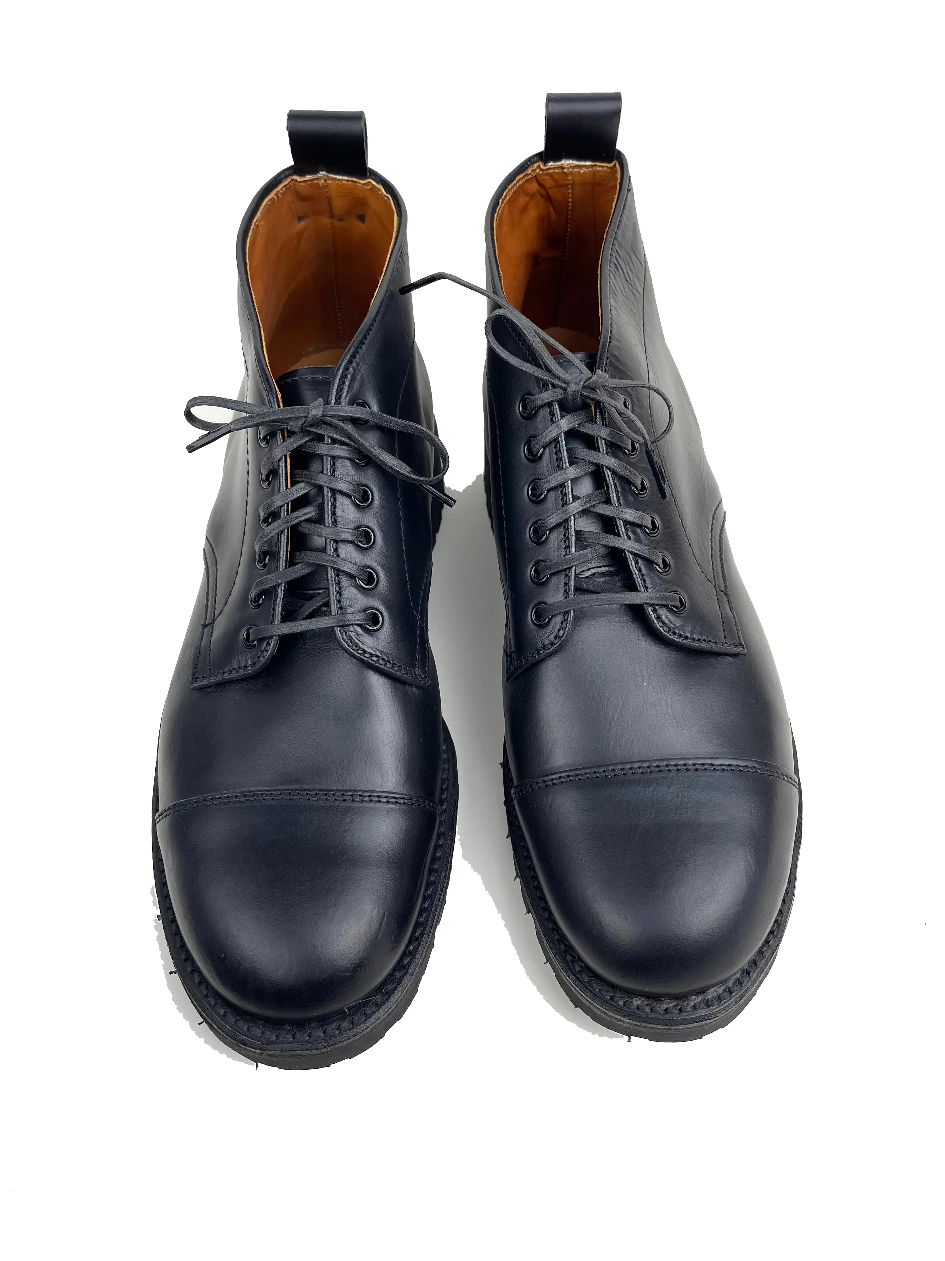 Alden Black Chromex Cap Toe Chukka on Heavy Lug Sole