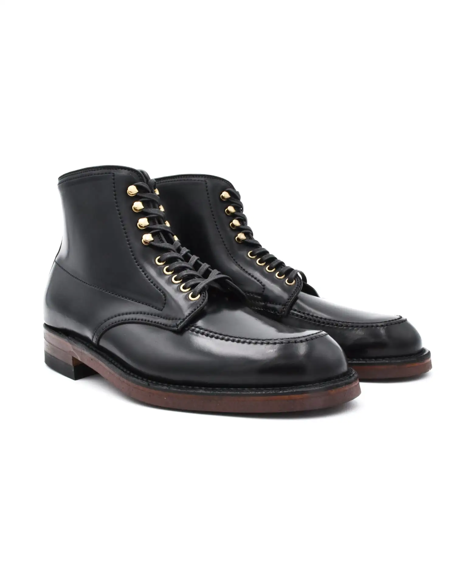 Alden Black Cordovan Indy Boot