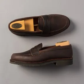 Alden Brown Kudu Penny Loafer