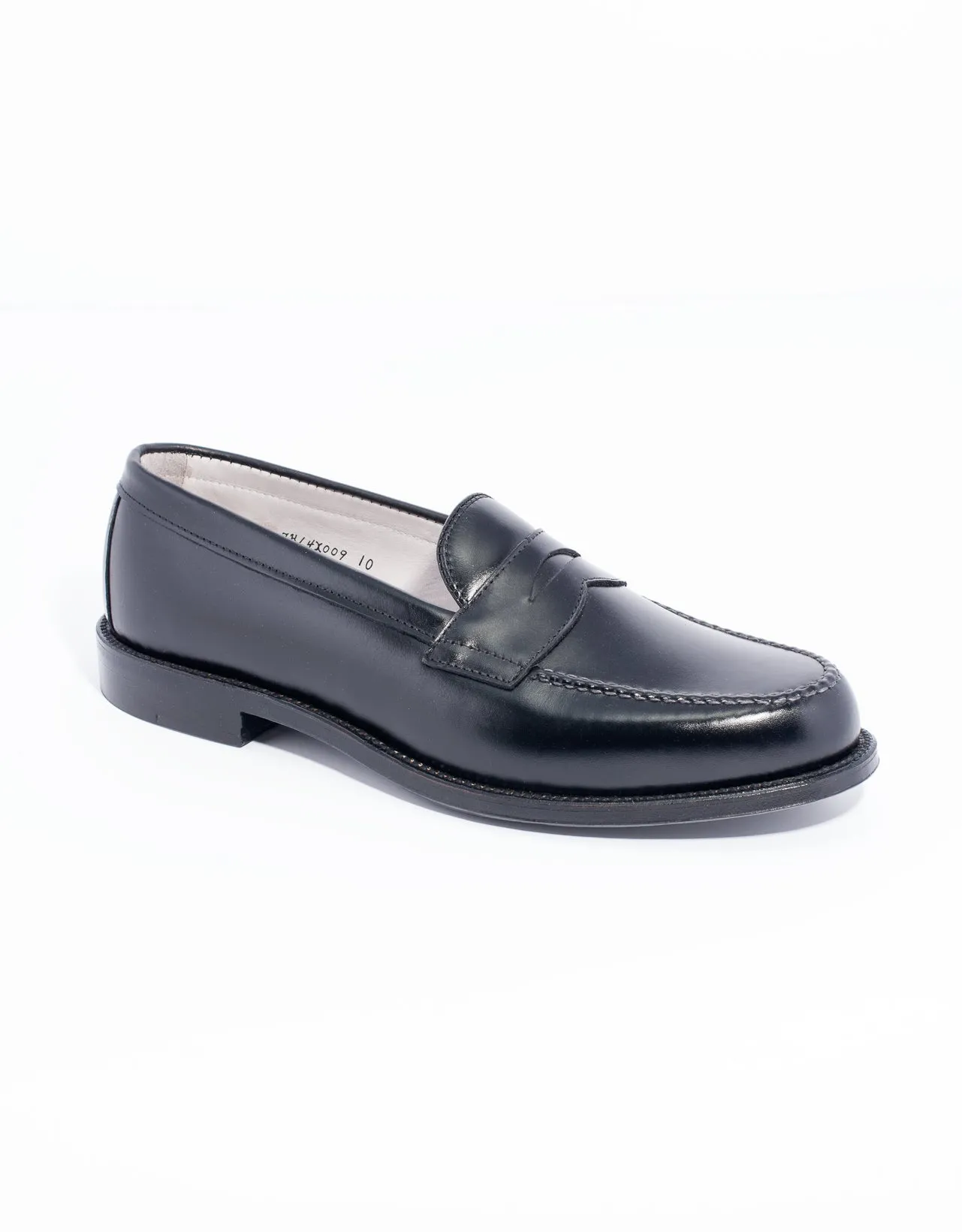 ALDEN LEISURE HAND SEWN CALFSKIN - BLACK