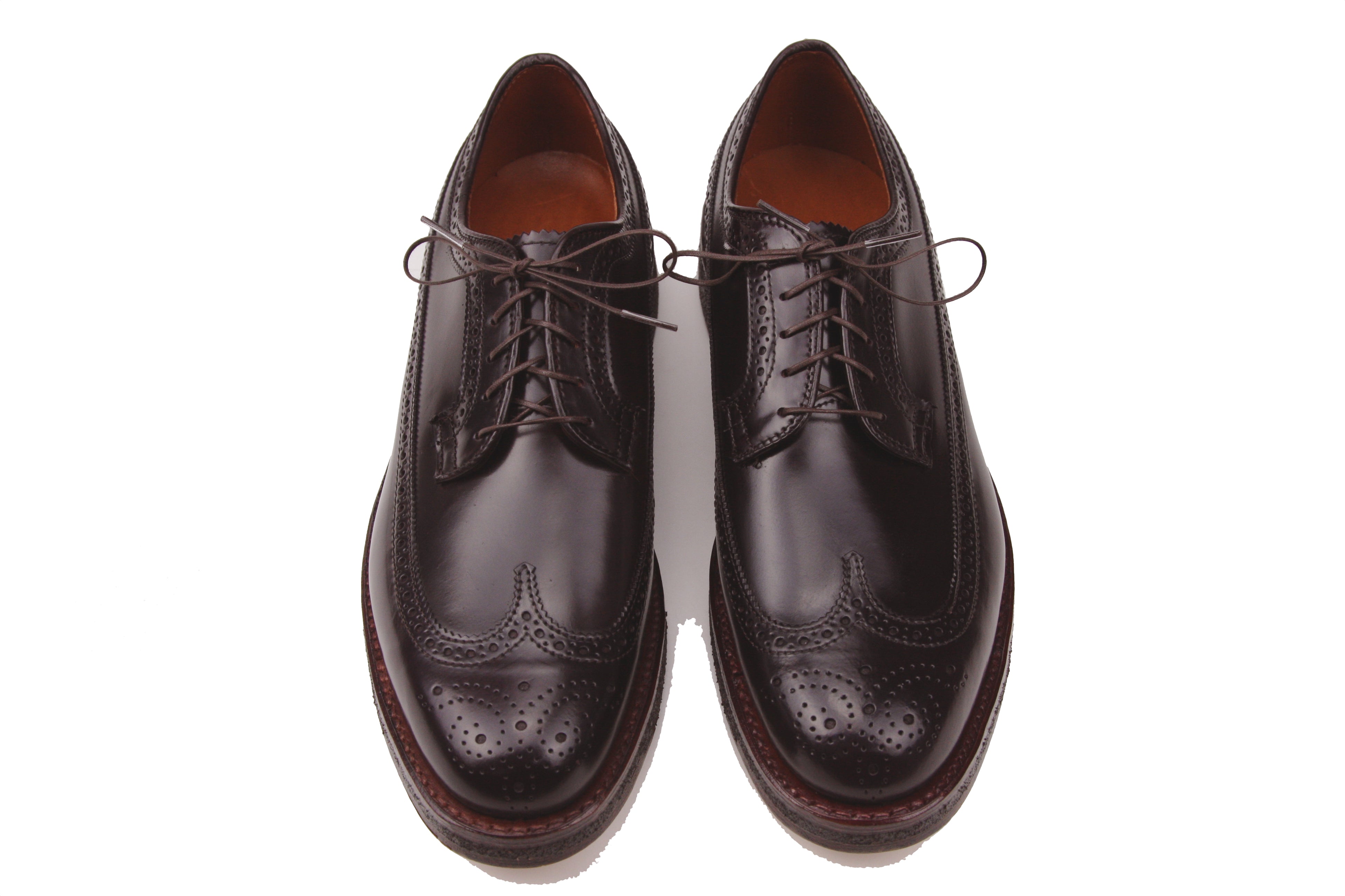 Alden Long Wing Blucher No 8 Cordovan on Crepe Sole