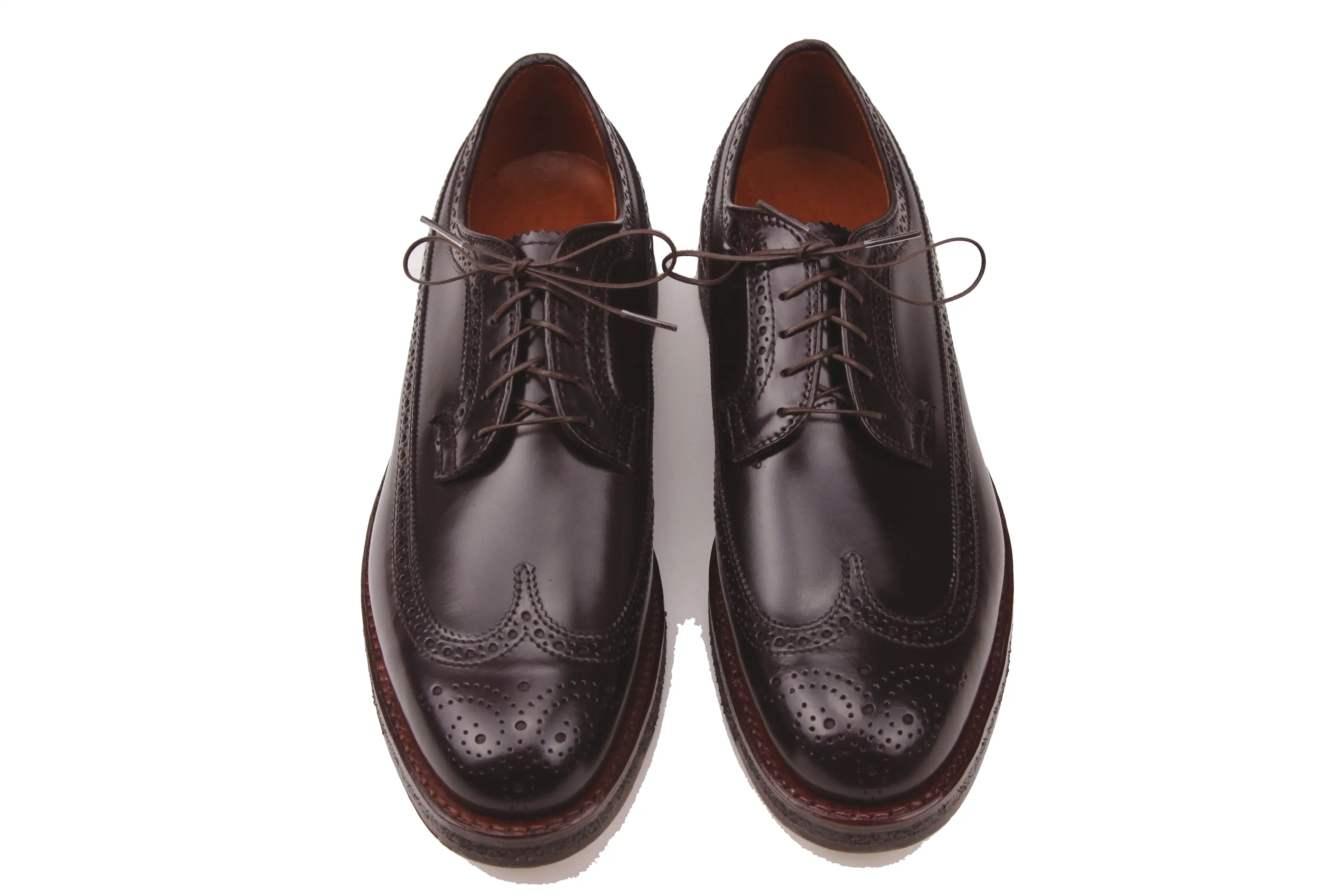 Alden Long Wing Blucher No 8 Cordovan on Crepe Sole