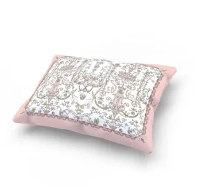 Atelier Choux Paris Satin Pillow Toile De Juoy Pink Caitlin Wilson