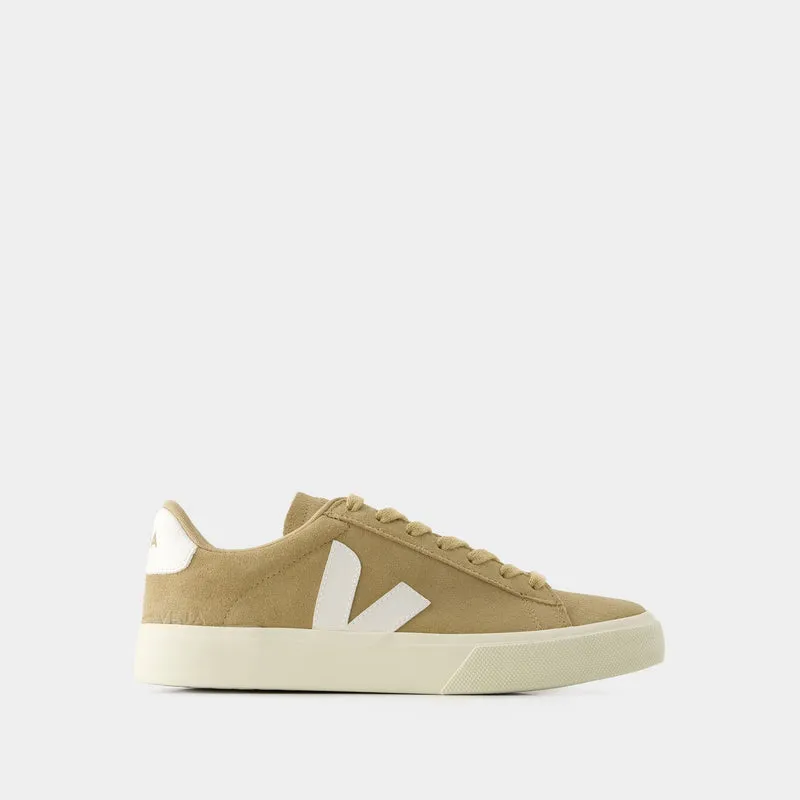 Campo Sneakers - Veja - Leather - Dune White