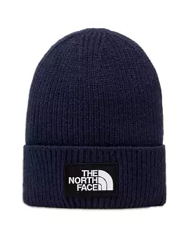 Cappello The North Face Logo Box Cuffed Beanie Summit Navy