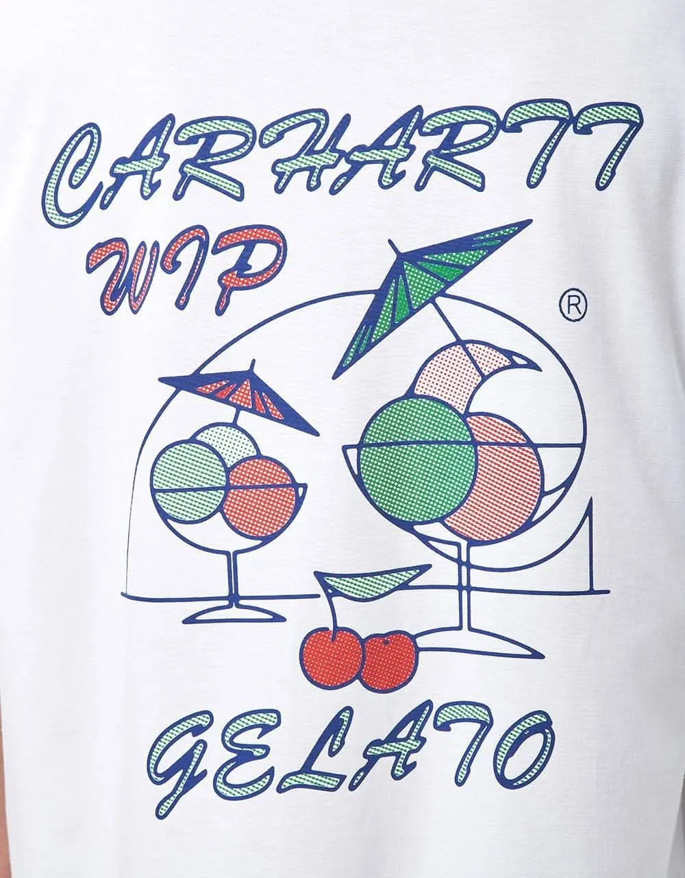 Carhartt WIP S/S Gelato T-Shirt - White