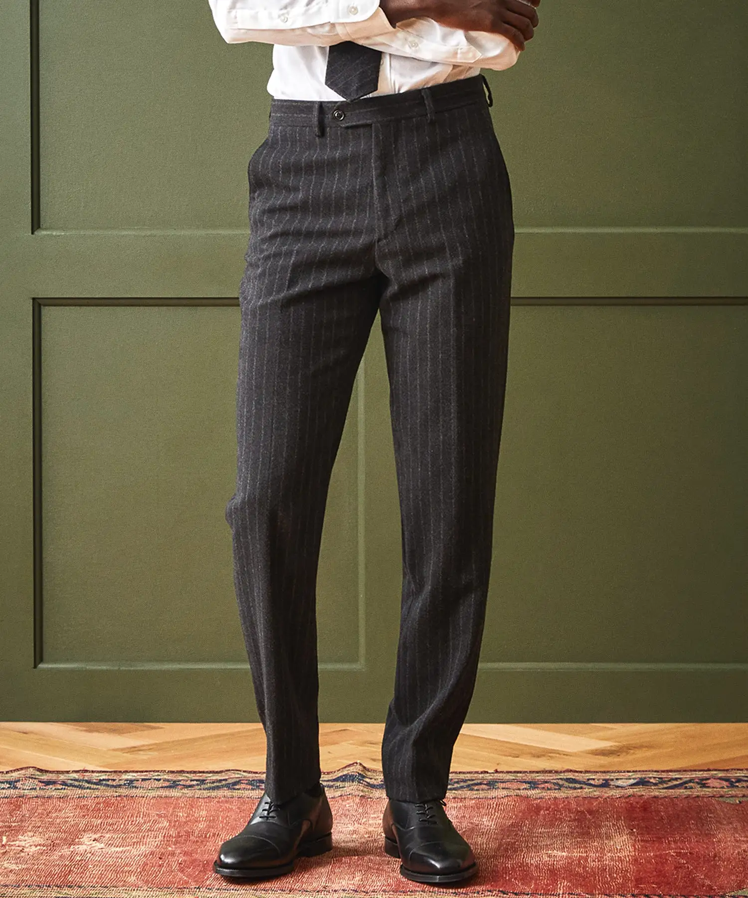 Charcoal Pinstripe Sutton Suit Pant