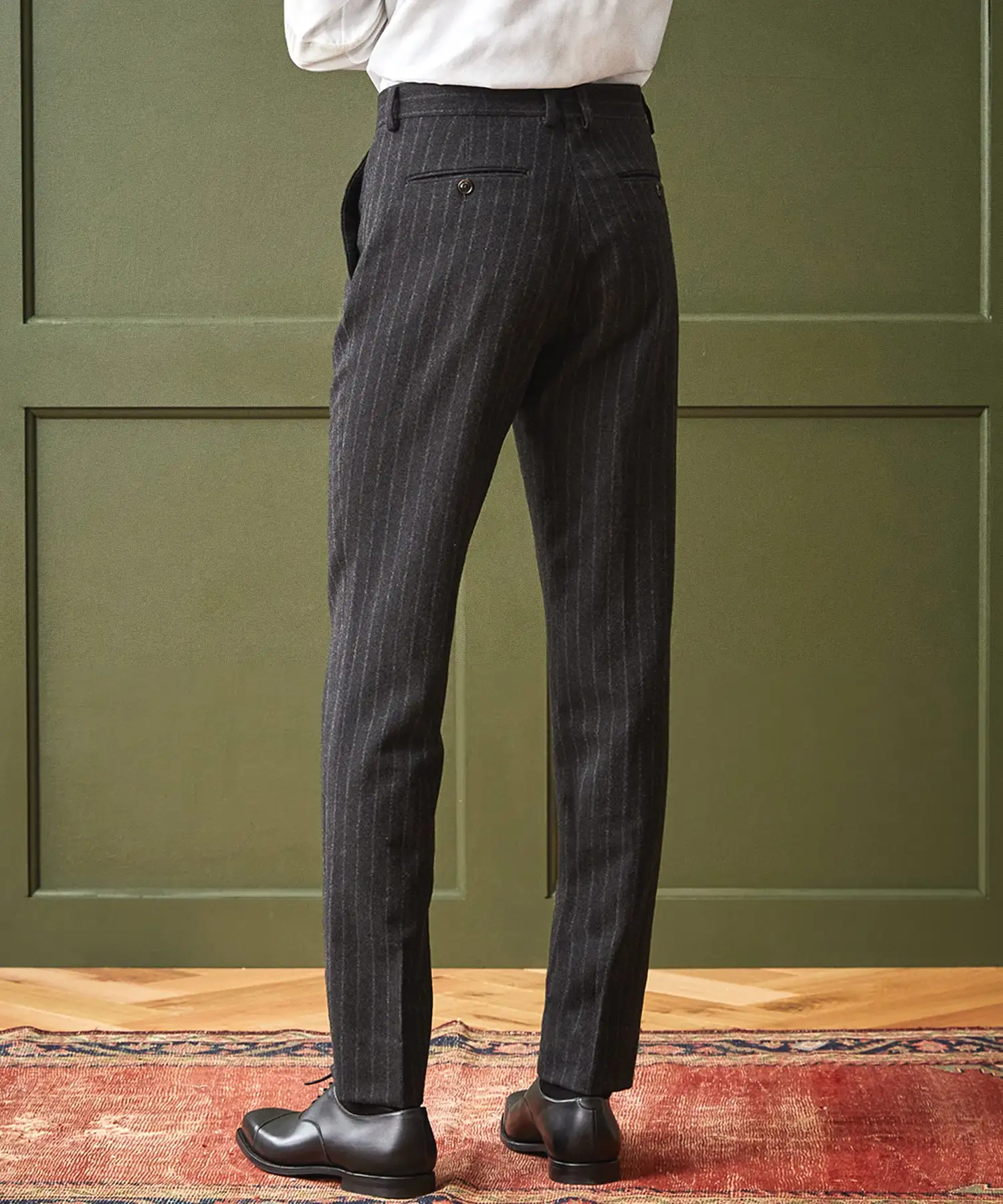 Charcoal Pinstripe Sutton Suit Pant