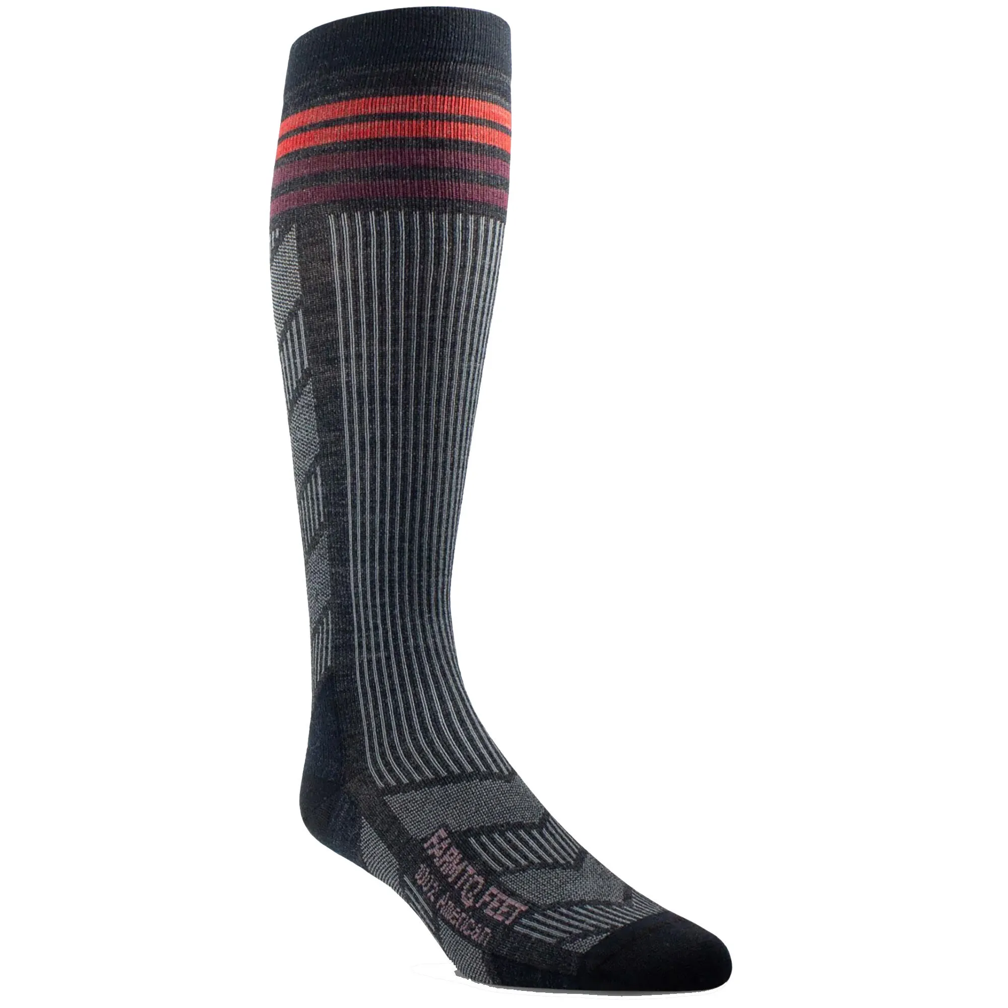 Farm to Feet Men's Wilson 2.0 No Cushion Over-The-Calf Sock