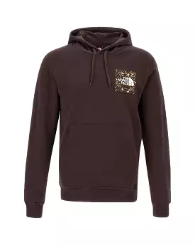 Felpa Uomo The North Face Fine Hoodie Coal Brown