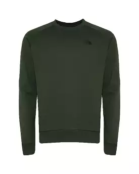 Felpa Uomo The North Face Raglan Redbox Crew Pine