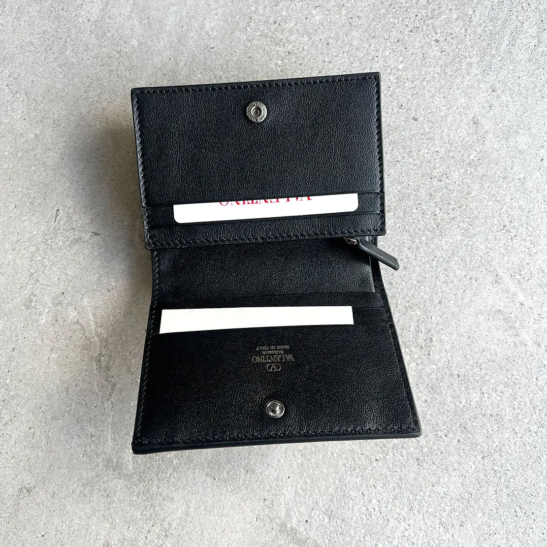 French Flap Wallet, Black (GM)