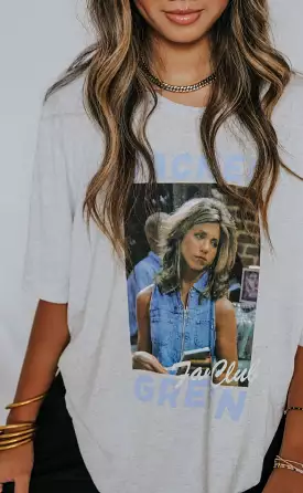 friday + saturday: rachel green fan club t shirt