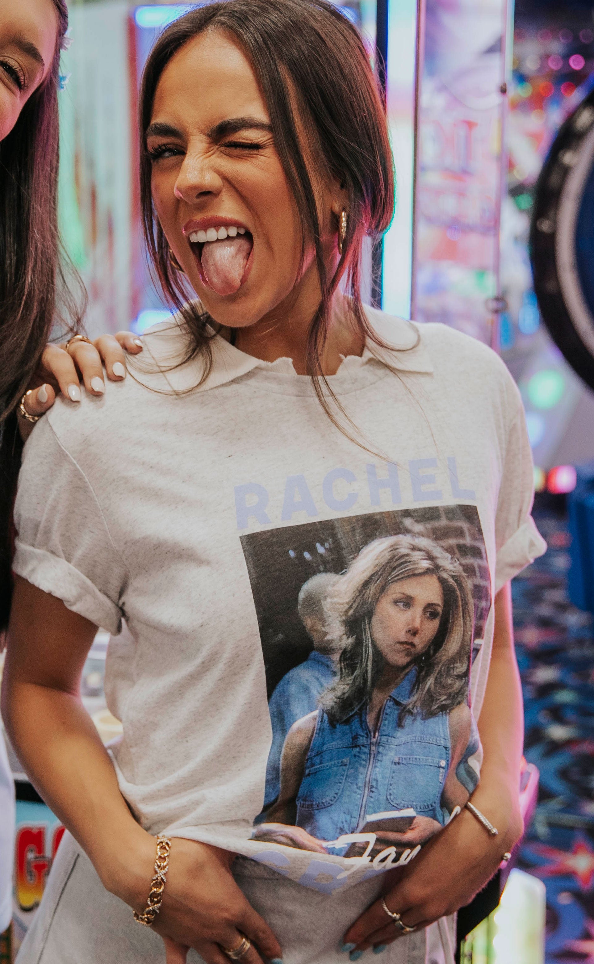 friday + saturday: rachel green fan club t shirt