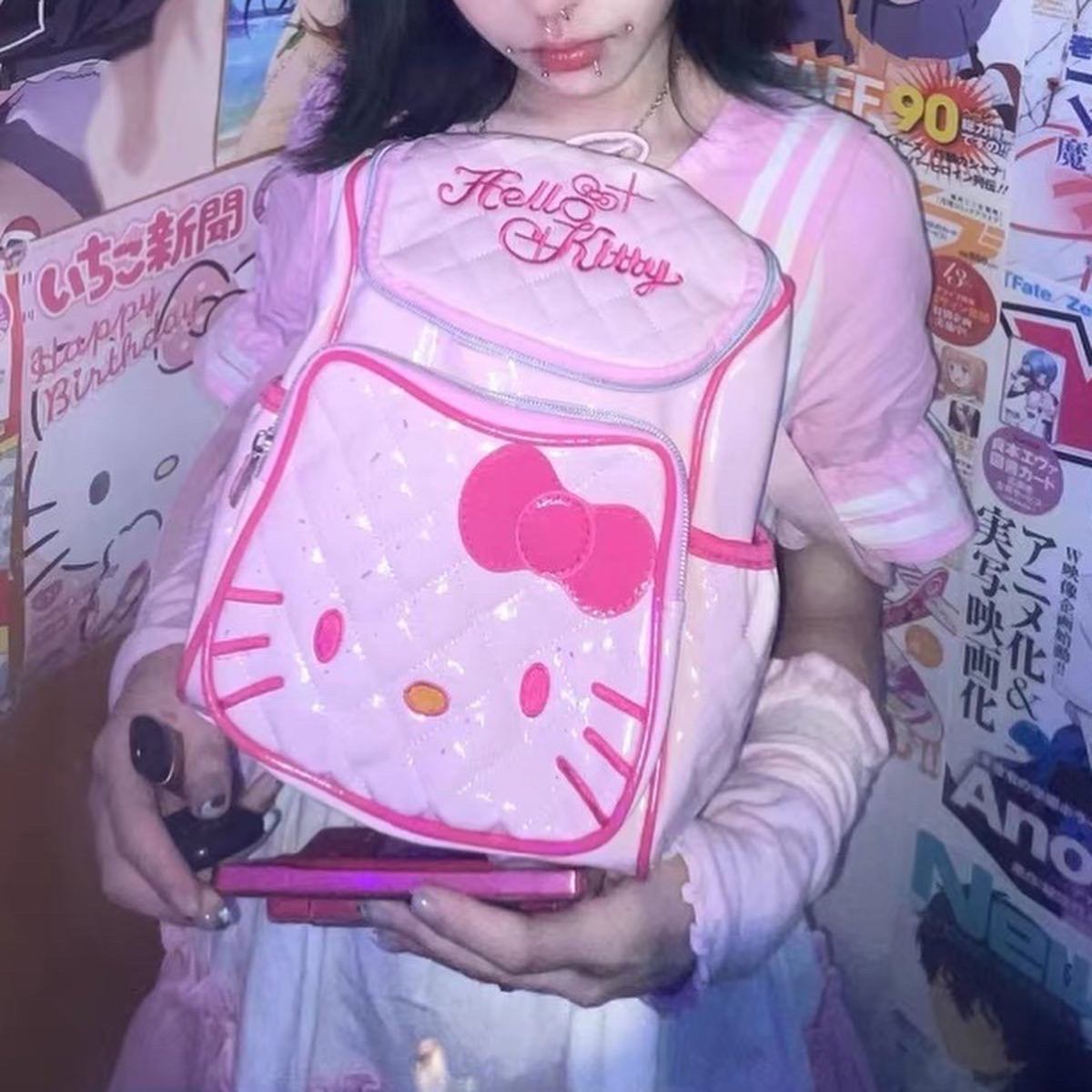 Hellokitty backpack harajuku y2k bag