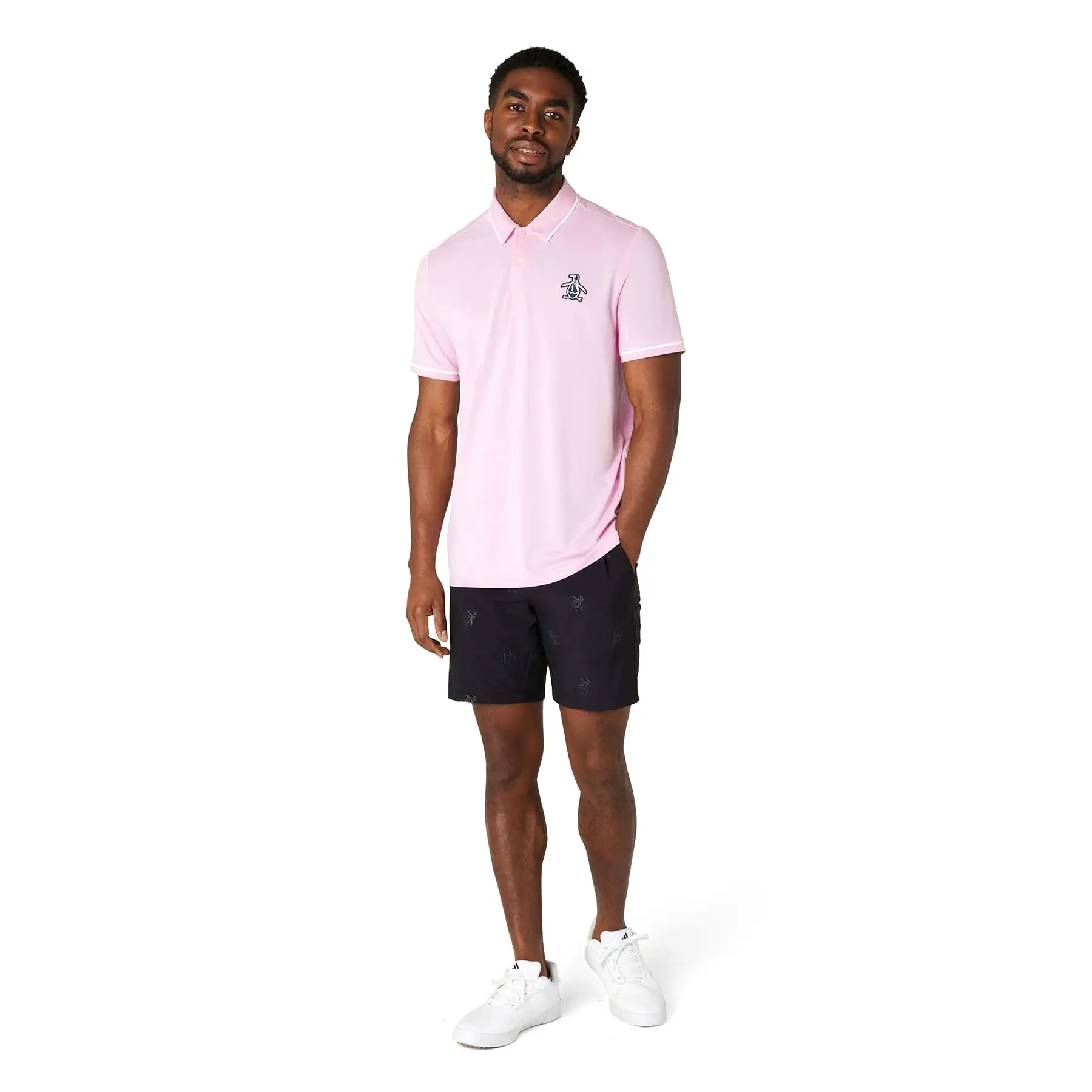 Heritage Oversize Pete Logo Polo Gelato Pink - SS24