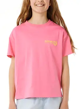 Hibiscus Heat Logo T-Shirt (Girls 7-14)