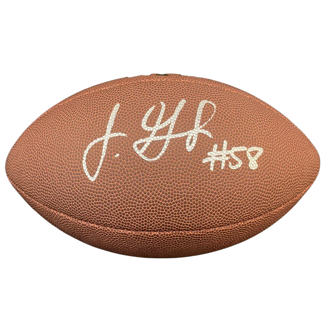 Jonathan Greenard Autographed Wilson NFL Replica Football