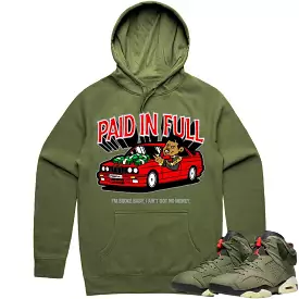 Jordan 6 Cactus Jack 6s Hoodie to Match - RED PAID