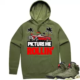 Jordan 6 Cactus Jack 6s Hoodie to Match - RED PMR