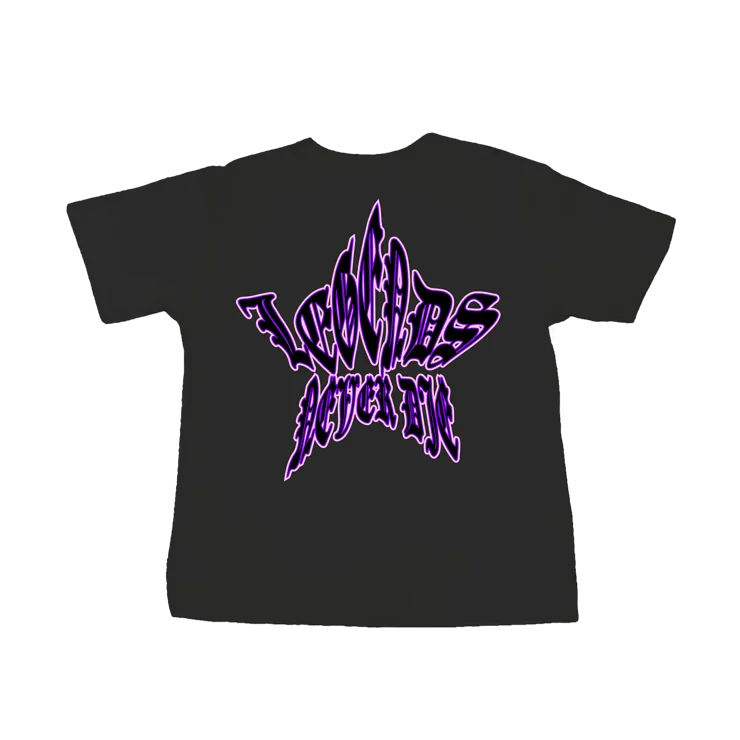 Juice Wrld x Vlone Legend Tee Blk/Purp