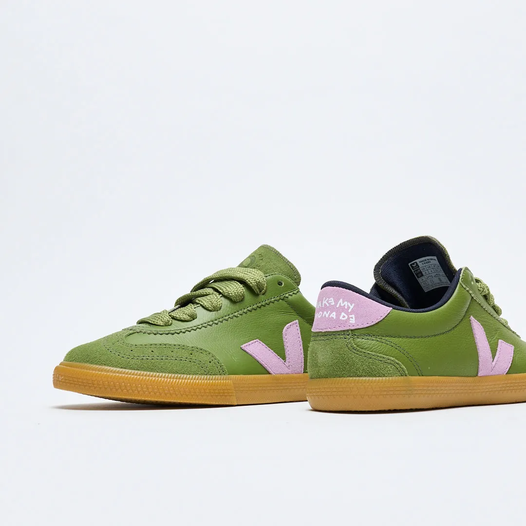 Make My Lemonade x Veja - Women Volley OT (Kiwi/Orchid)