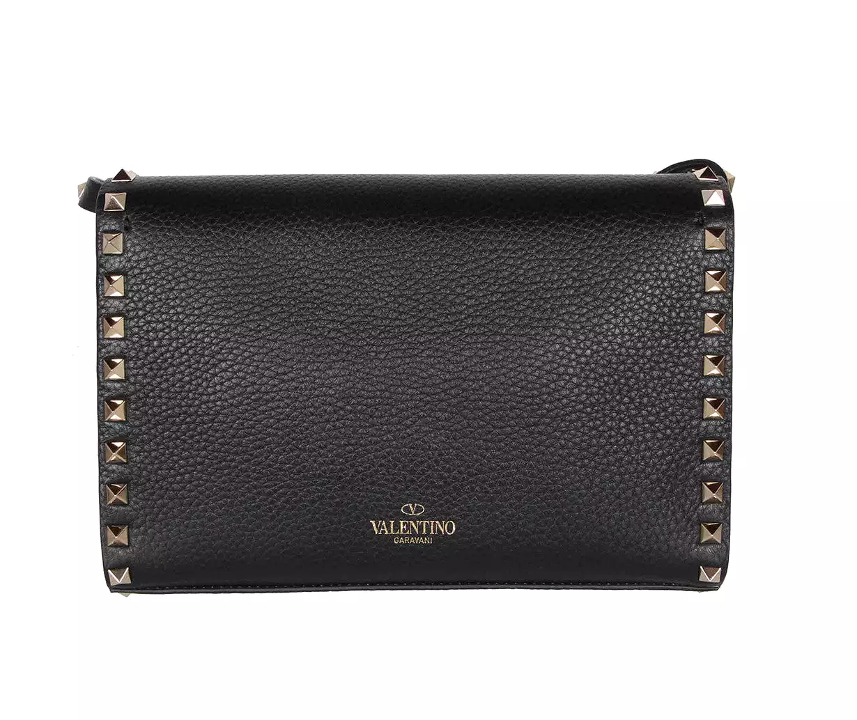 Medium Flap Grained, Black