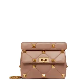 Roman Stud Medium Bag, Rose Cannelle