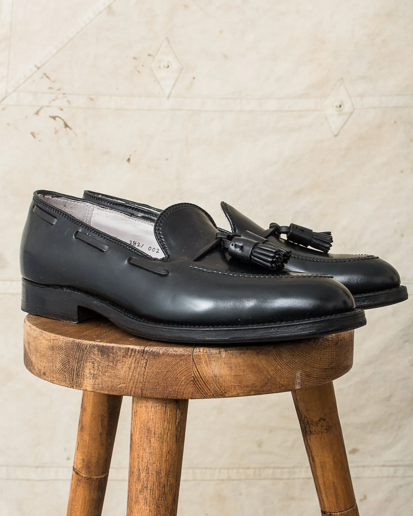 Second Hand Alden Style 664 Tassel Mocc Black Shell Cordovan Size US 8,5 D