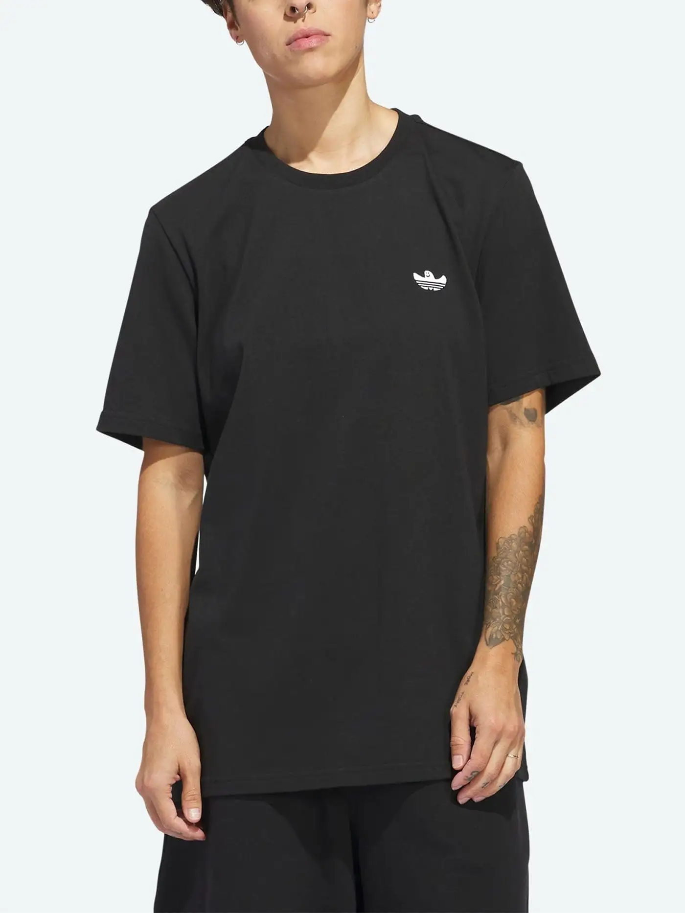 Shmoo Featherweight Black/White T-Shirt