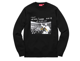 Supreme Antihero Pope Crewneck Black