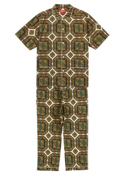 Supreme Regency Pajama Set Gold