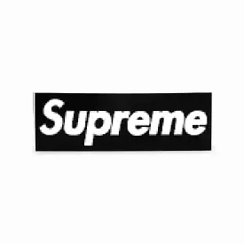 Supreme Sticker 'Box Logo Pixelated' Black 2000