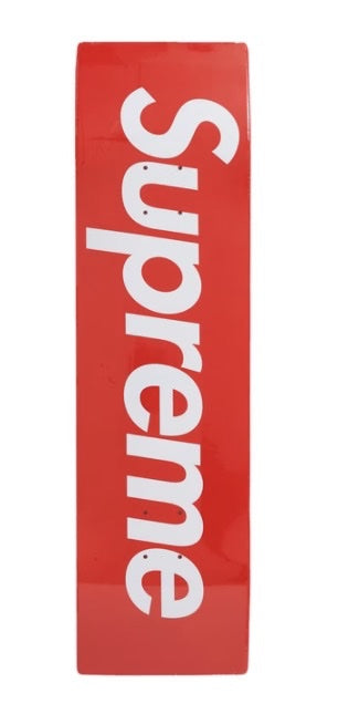 Supreme Uncut Box Logo Skateboard Deck Red