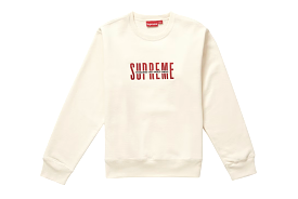 Supreme World Famous Crewneck Natural