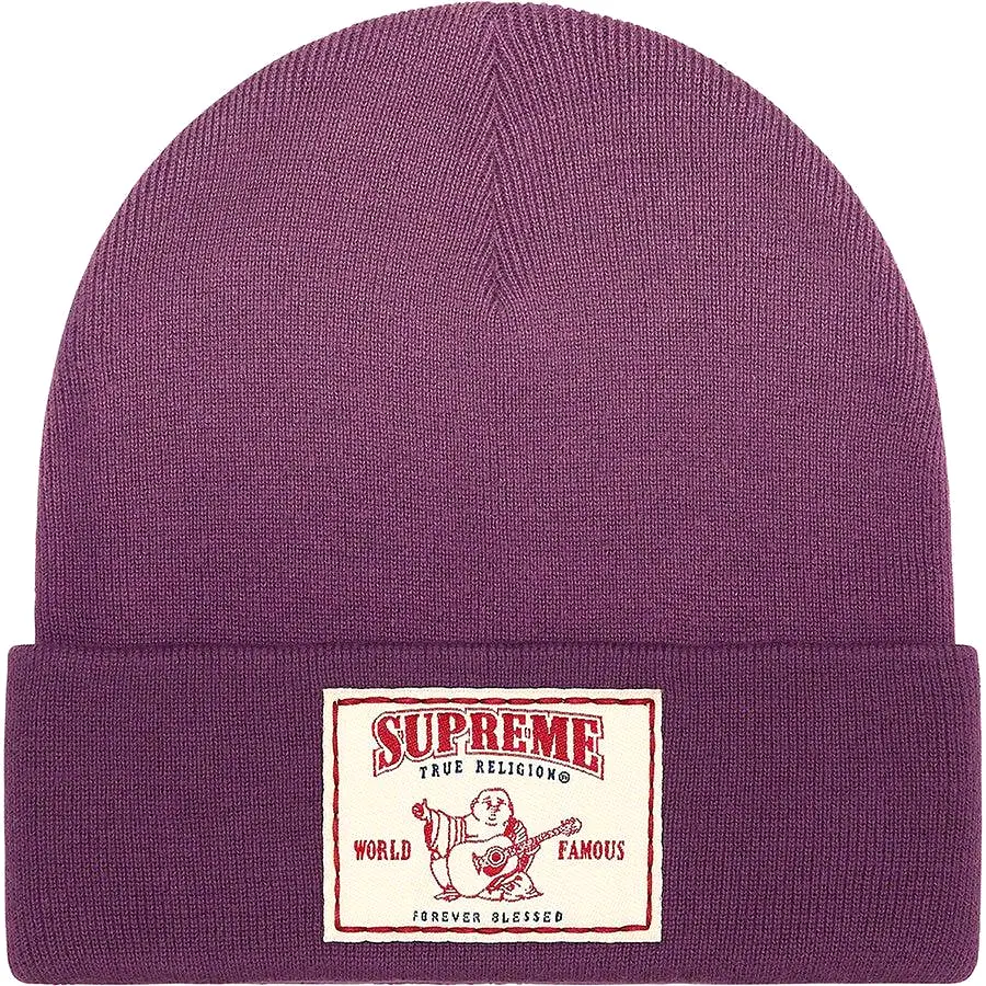 Supreme/True Religion Beanie (Purple)