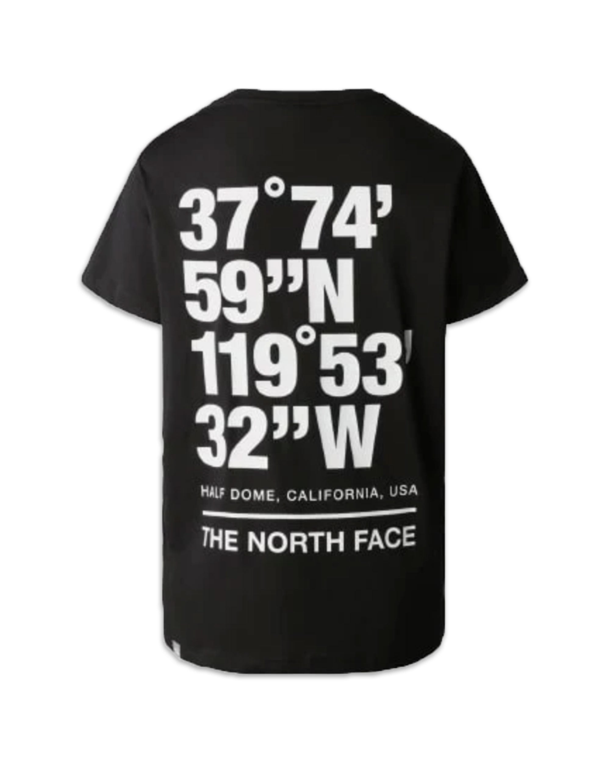 T-Shirt Donna The North Face Coordinates Relaxed Tee Nero