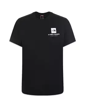 T-Shirt Uomo The North Face Coordinates Nero