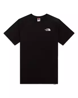 T-Shirt Uomo The North Face Nero